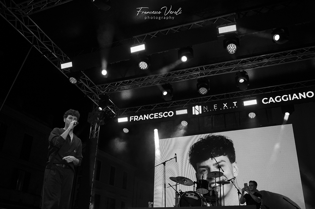 Francesco Caggiano ai Next Music Awards 2026