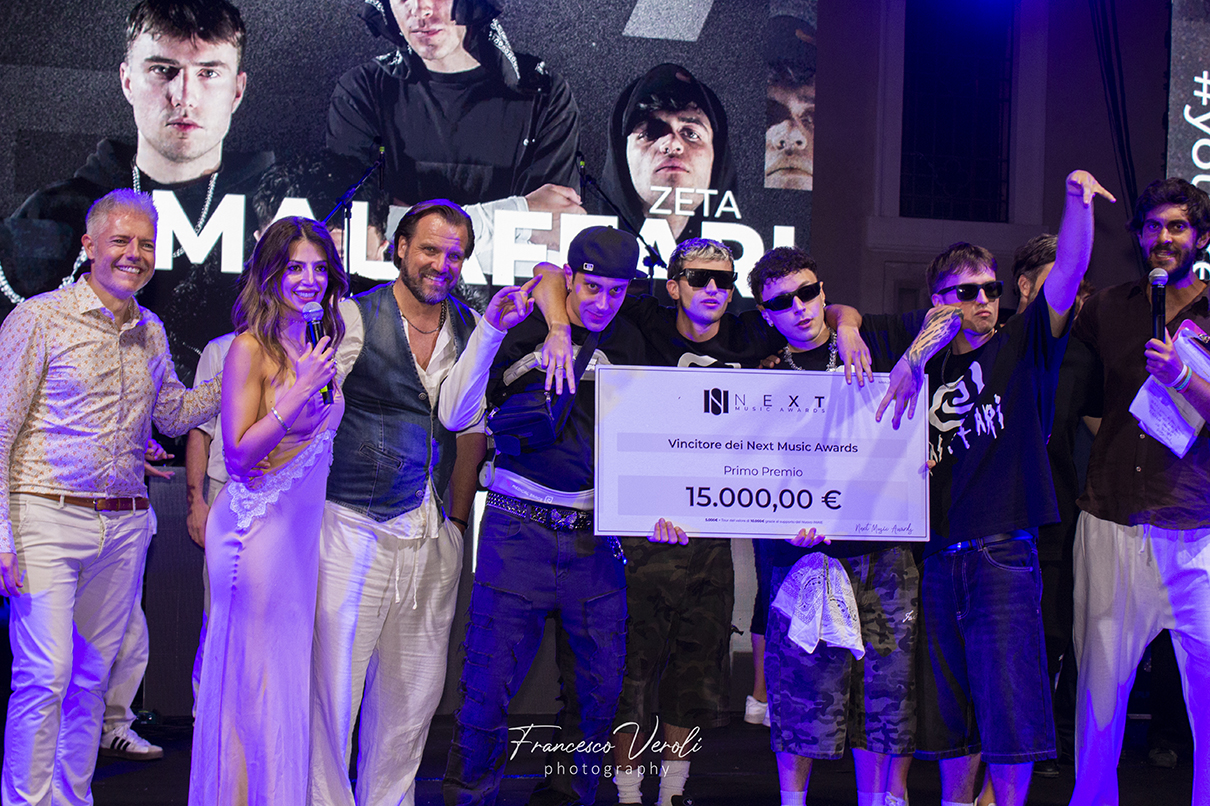 Malaffari alla Finale Next Music Awards 2026